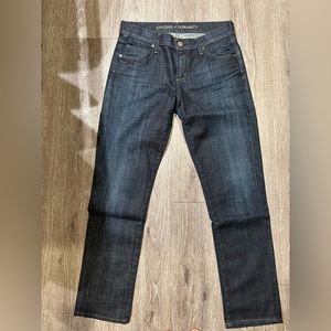 NWOT  Citizens of Humanity Jeans Size 26  x 28 Inseam Straight Leg